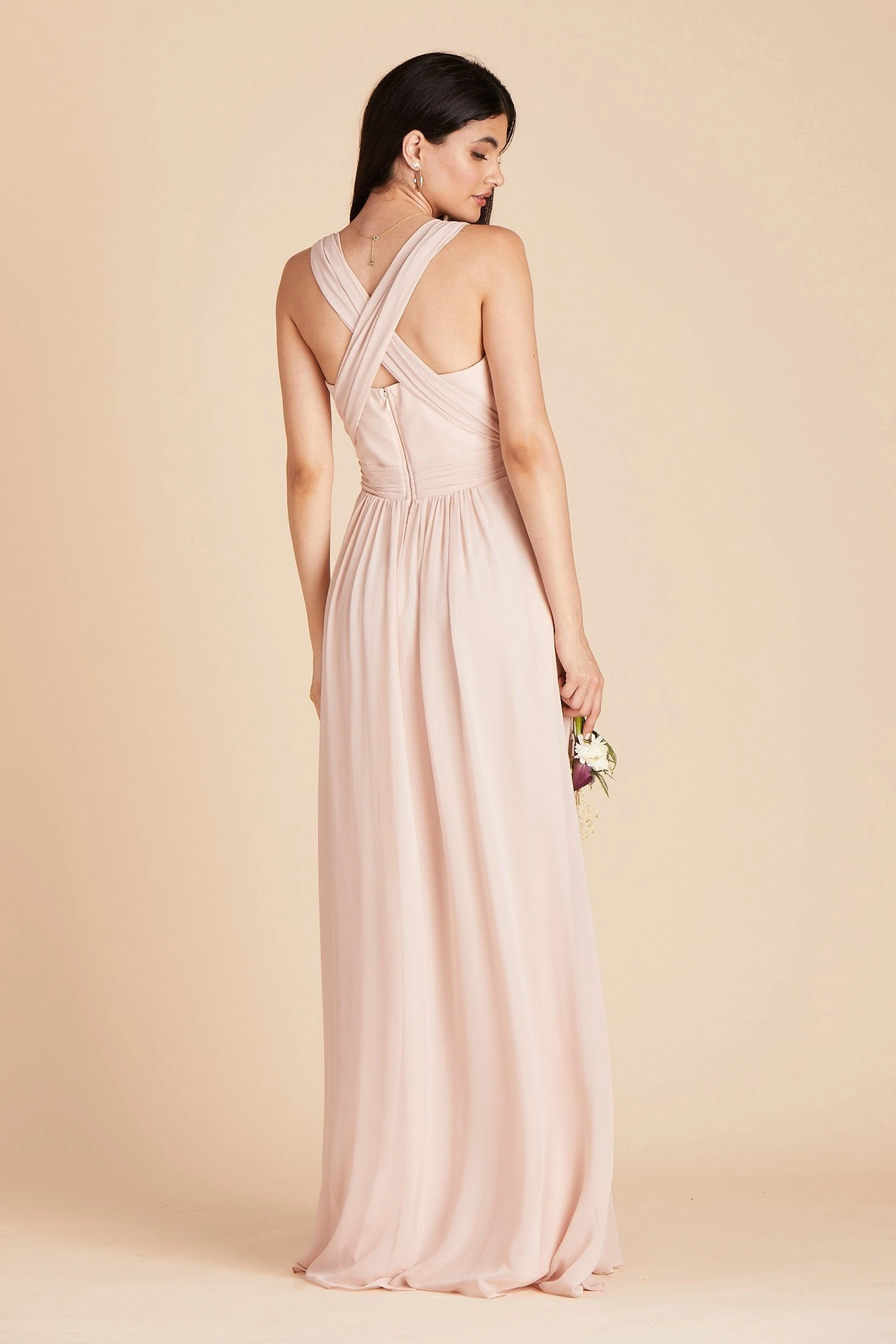 Grace Convertible Dress - Pale Blush 16 Grace Convertible Dress - Pale Blush - Image 14