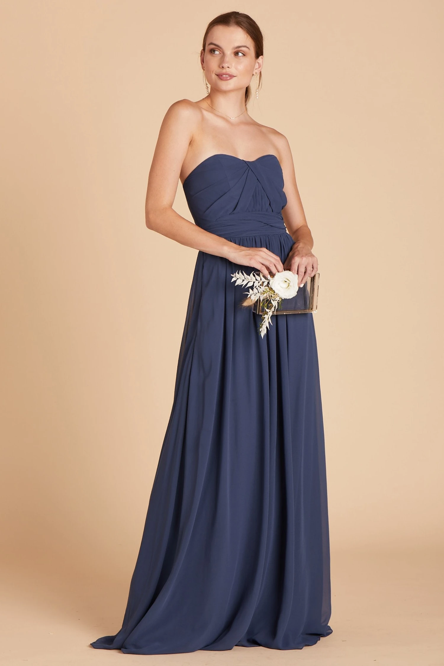 Grace Convertible Dress - Slate Blue 18 Grace Convertible Dress - Slate Blue - Image 16