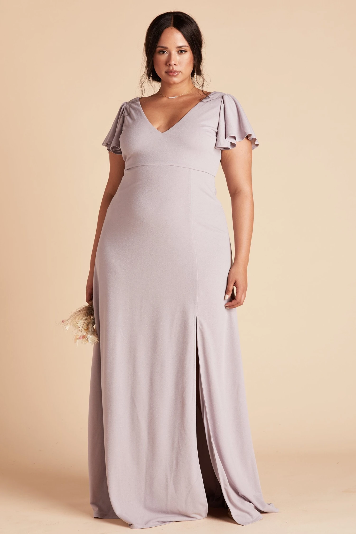 Hannah Crepe Dress - Lilac 14 Hannah Crepe Dress - Lilac - Image 12