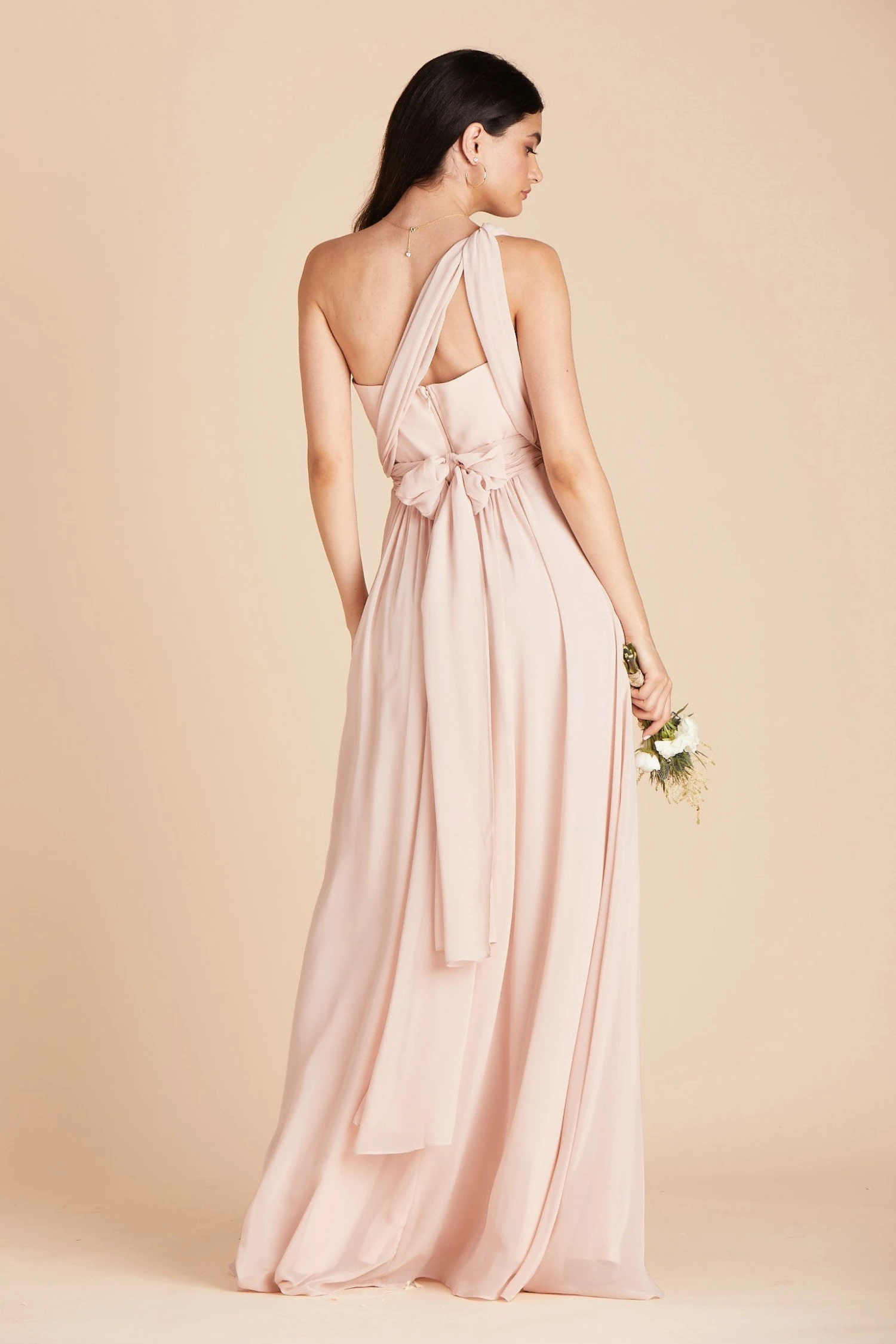 Grace Convertible Dress - Pale Blush 14 Grace Convertible Dress - Pale Blush - Image 12