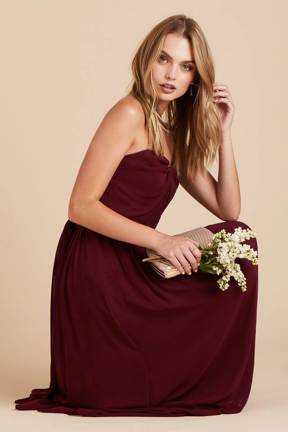 Chicky Convertible Dress - Cabernet 4 Chicky Convertible Dress - Cabernet - Image 2