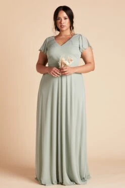 Hannah Dress - Sage