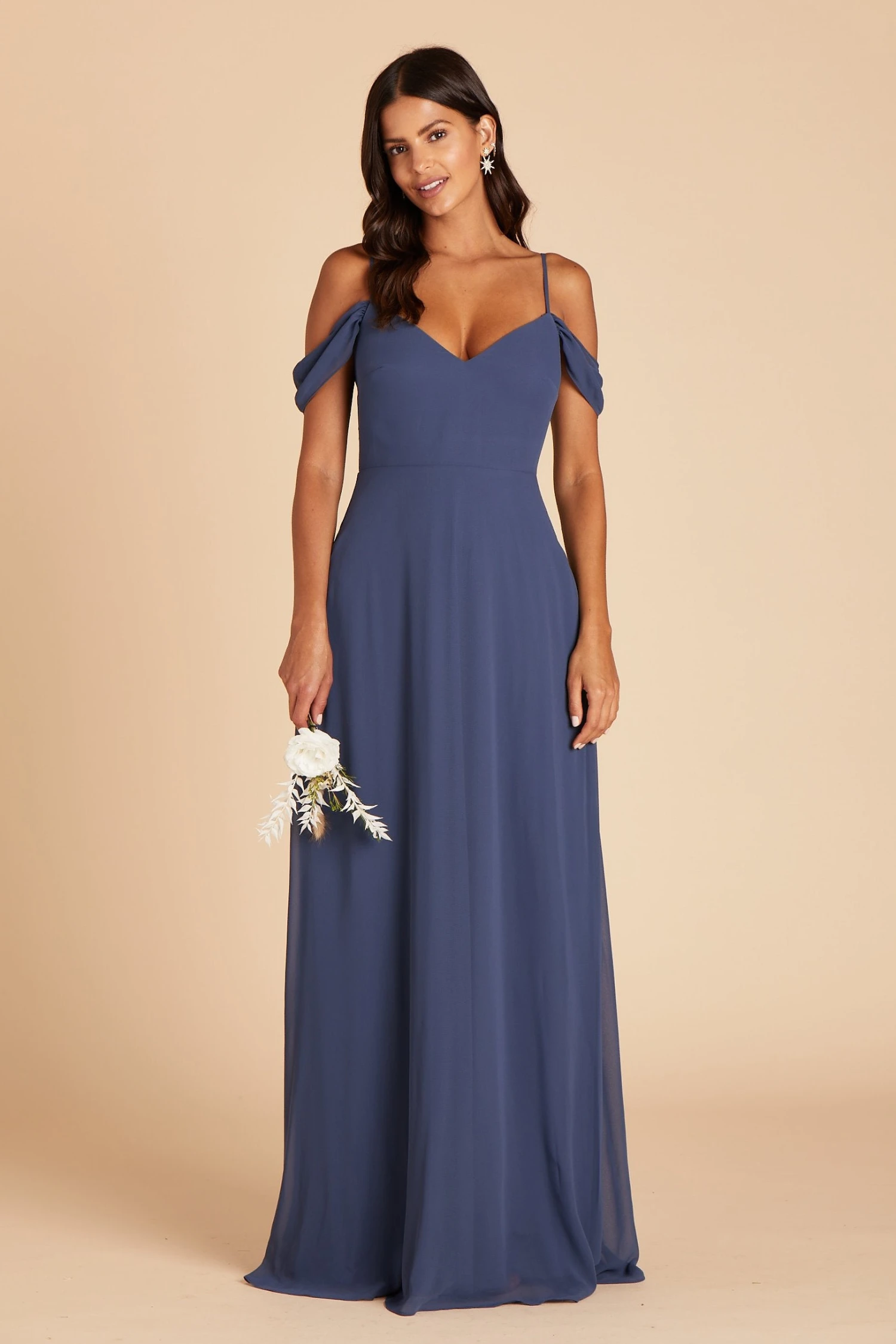 Devin Convertible Dress - Slate Blue 10 Devin Convertible Dress - Slate Blue - Image 8