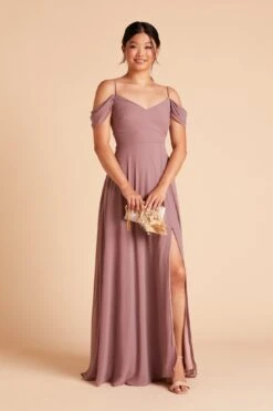 Devin Convertible Dress - Dark Mauve