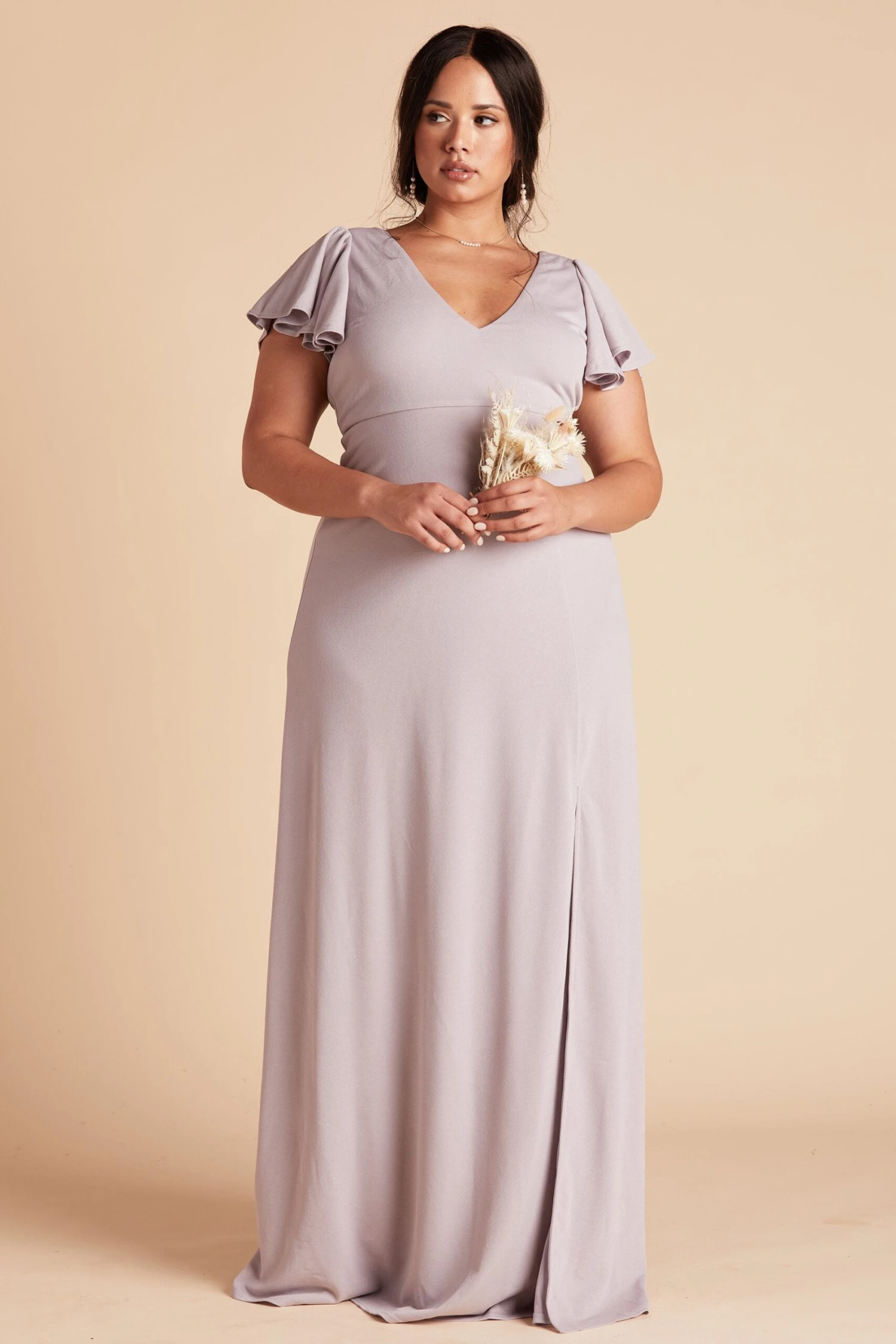 Hannah Crepe Dress - Lilac 15 Hannah Crepe Dress - Lilac - Image 13