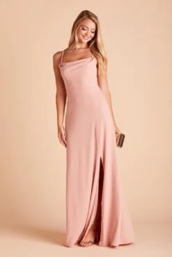 Ash Crepe Dress - Dusty Rose 18 Ash Crepe Dress - Dusty Rose -Cheap Plush Attire Store 68925e5da7e42022822dc00db64470b8