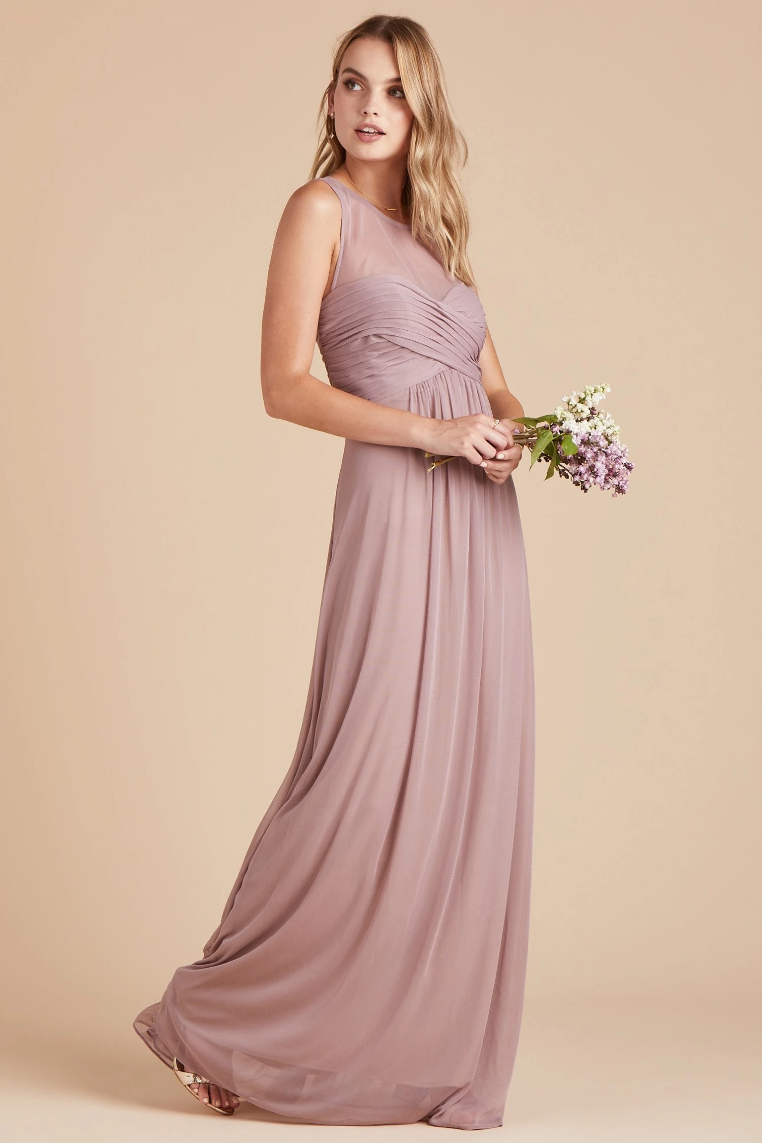 Ryan Dress - Mauve 6 Ryan Dress - Mauve - Image 4
