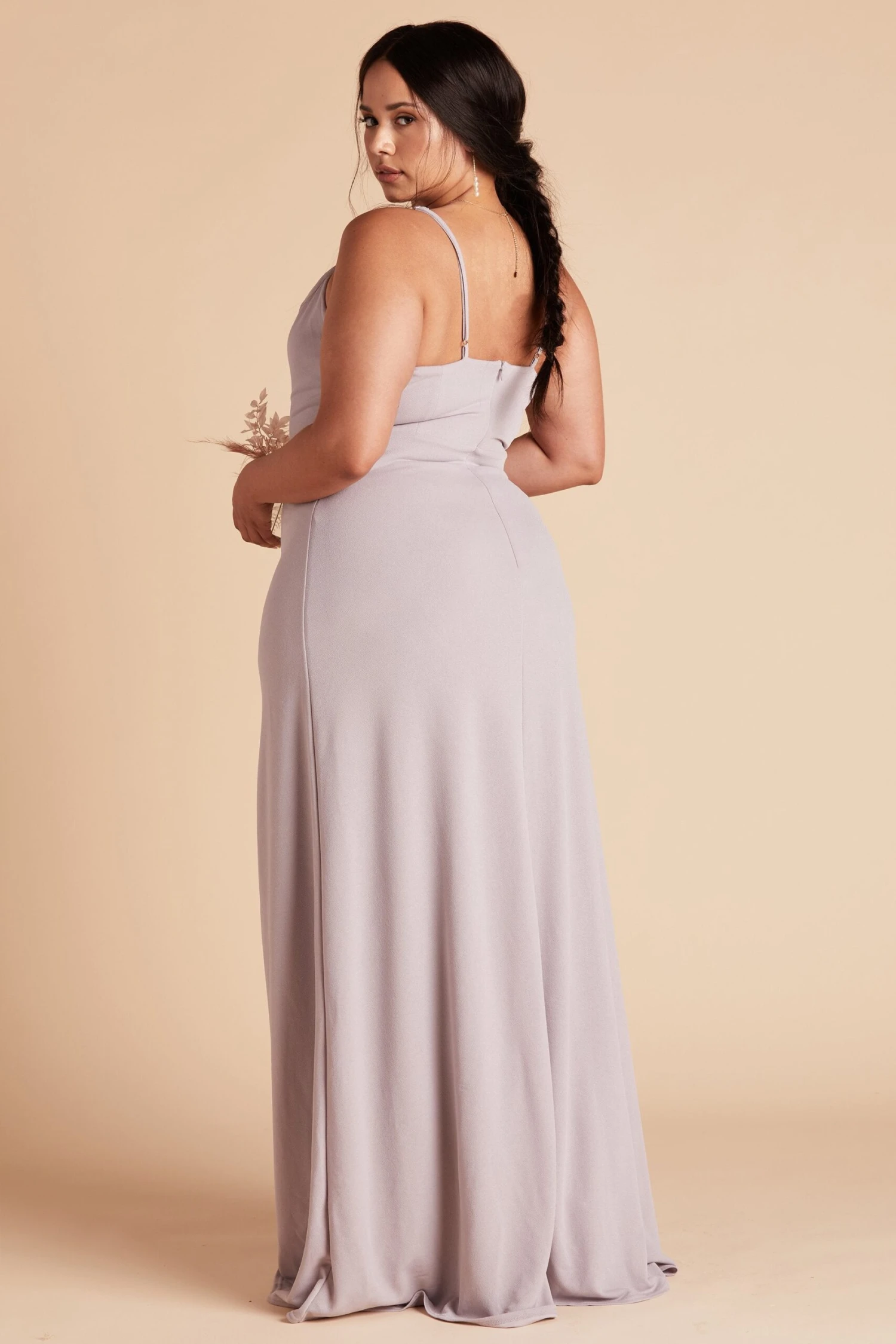 Ash Crepe Dress - Lilac 15 Ash Crepe Dress - Lilac - Image 13