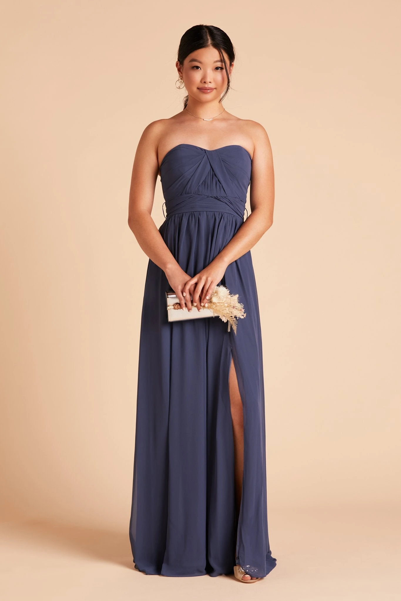 Grace Convertible Dress - Slate Blue 9 Grace Convertible Dress - Slate Blue - Image 7