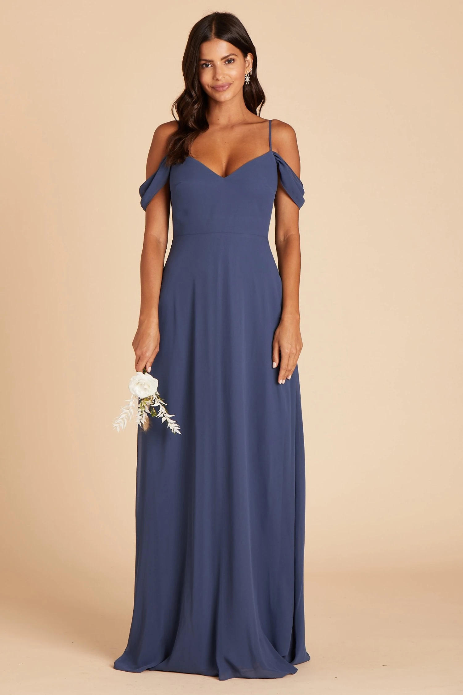 Devin Convertible Dress - Slate Blue 13 Devin Convertible Dress - Slate Blue - Image 11