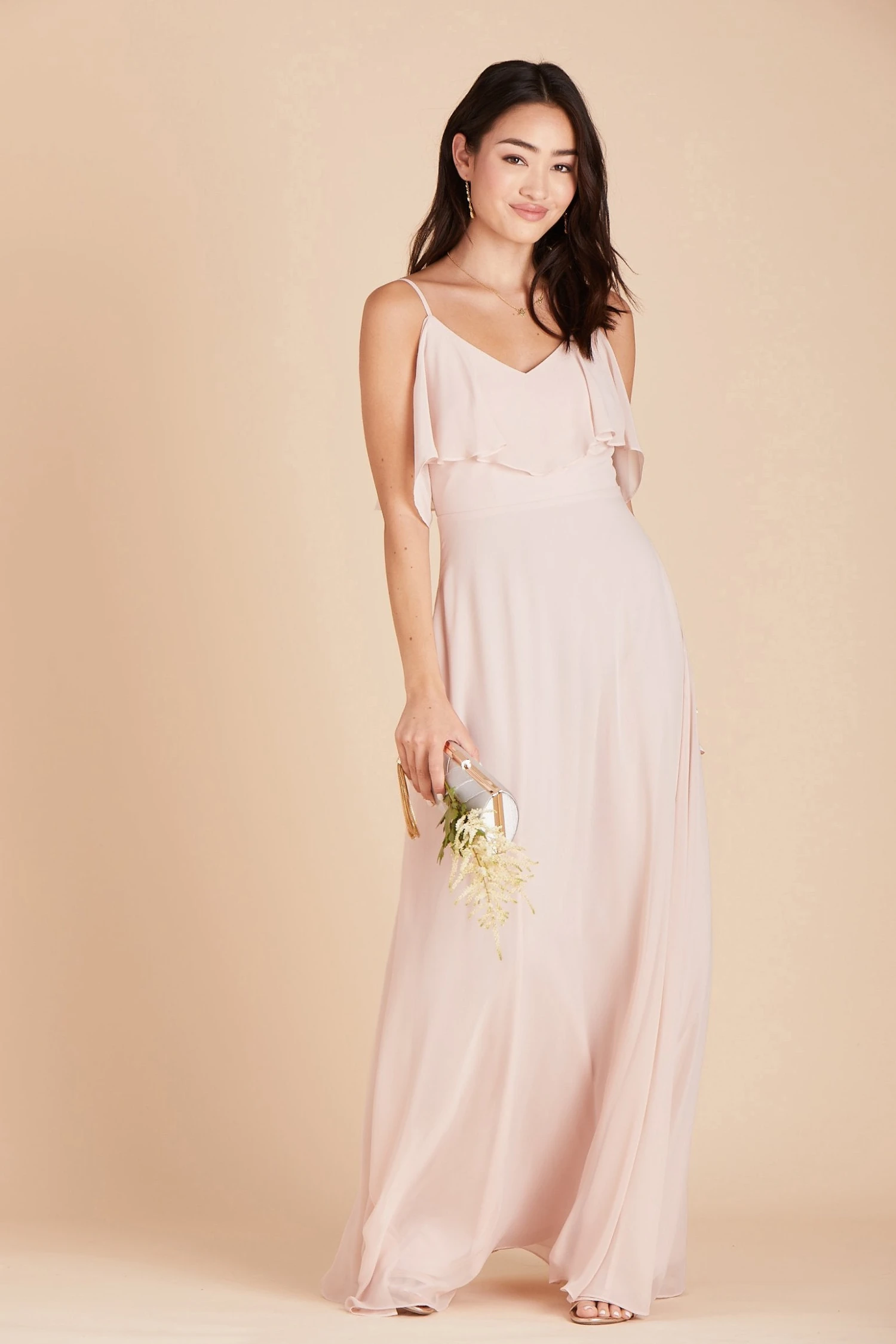 Jane Convertible Dress - Pale Blush 6 Jane Convertible Dress - Pale Blush - Image 4