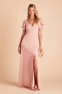 Hannah Crepe Dress - Dusty Rose 17 Hannah Crepe Dress - Dusty Rose -Cheap Plush Attire Store 85a2640bd74773b5b47c300078cb1972