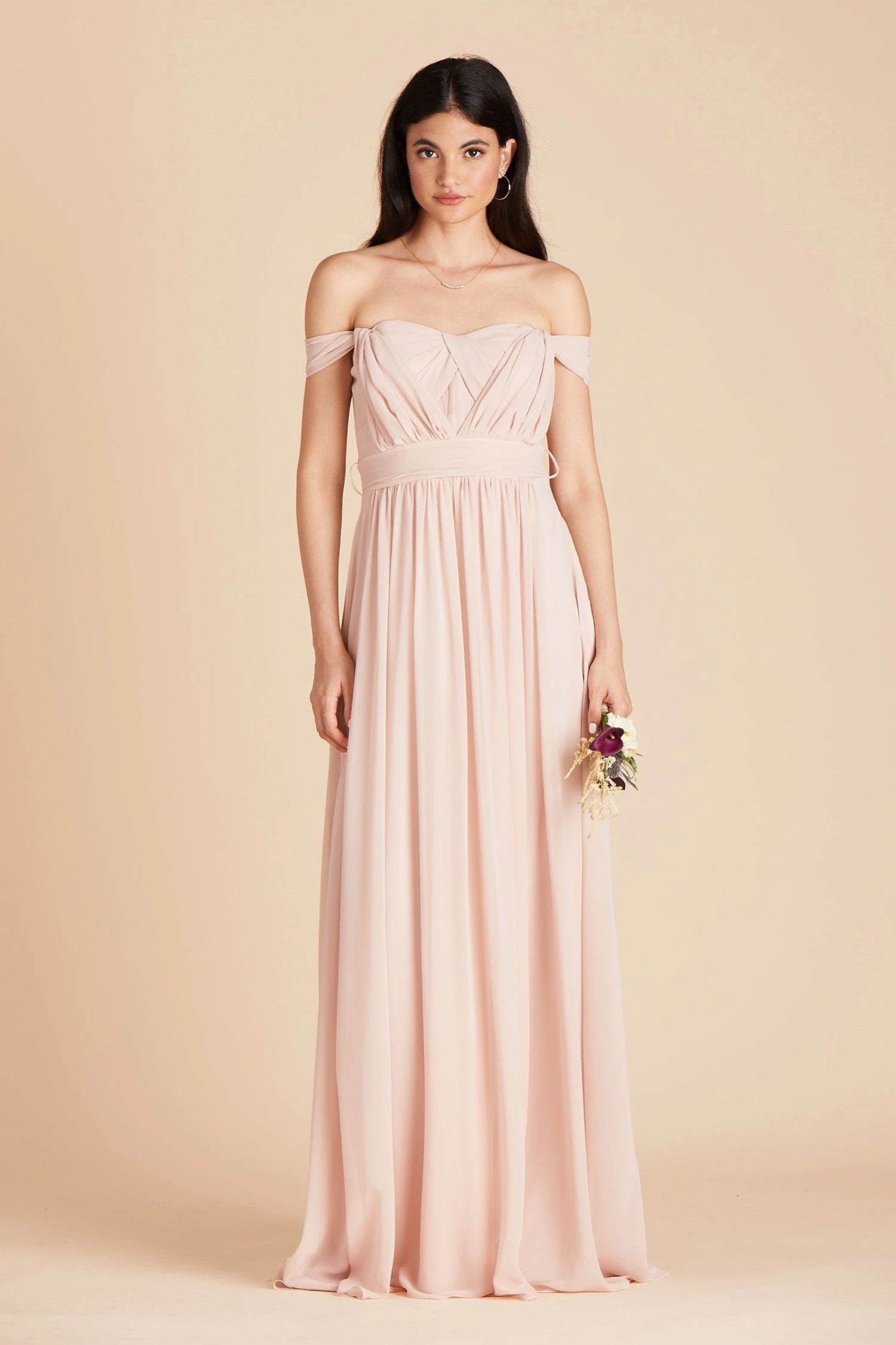 Grace Convertible Dress - Pale Blush 10 Grace Convertible Dress - Pale Blush - Image 8