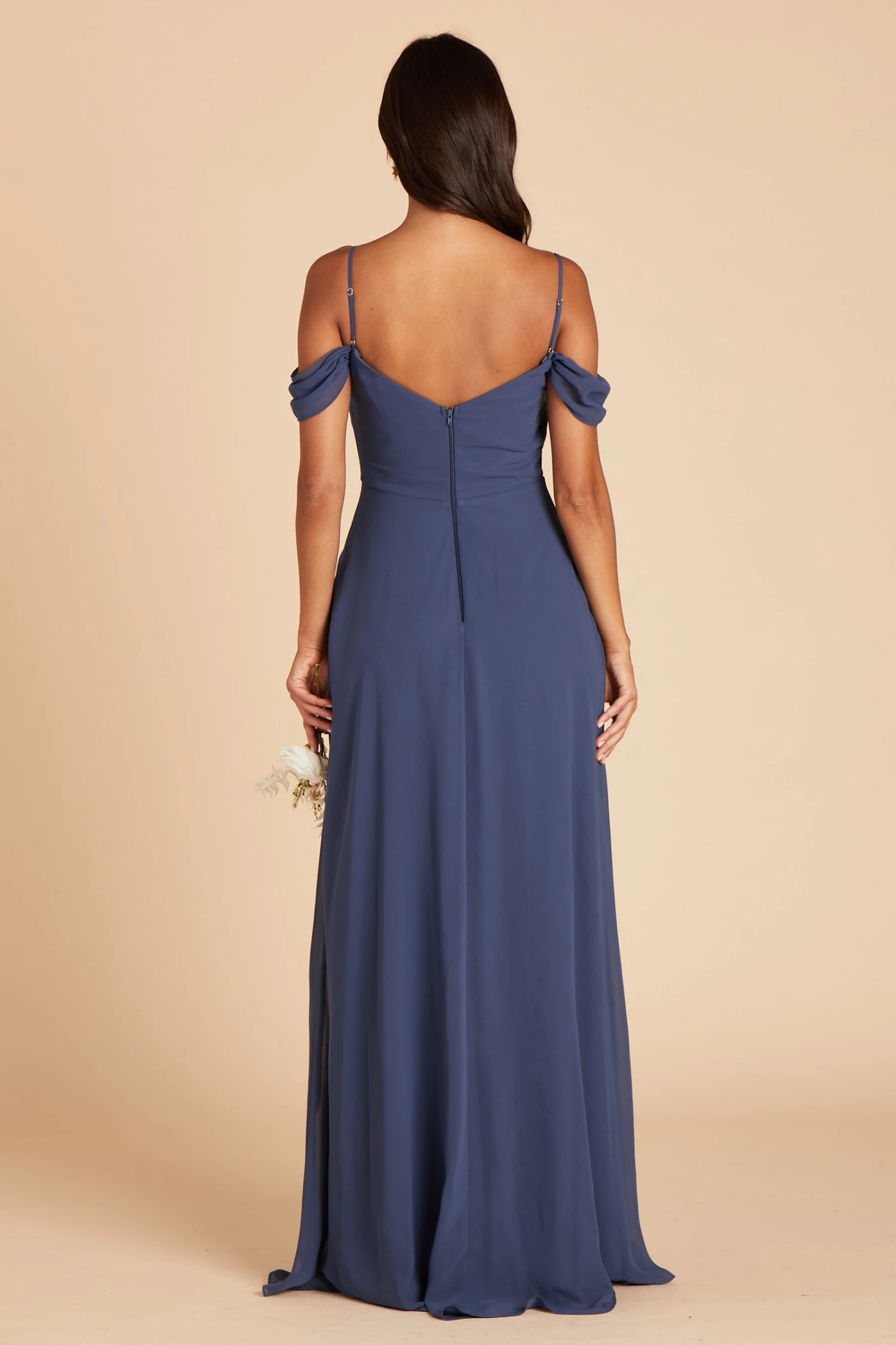 Devin Convertible Dress - Slate Blue 20 Devin Convertible Dress - Slate Blue - Image 18