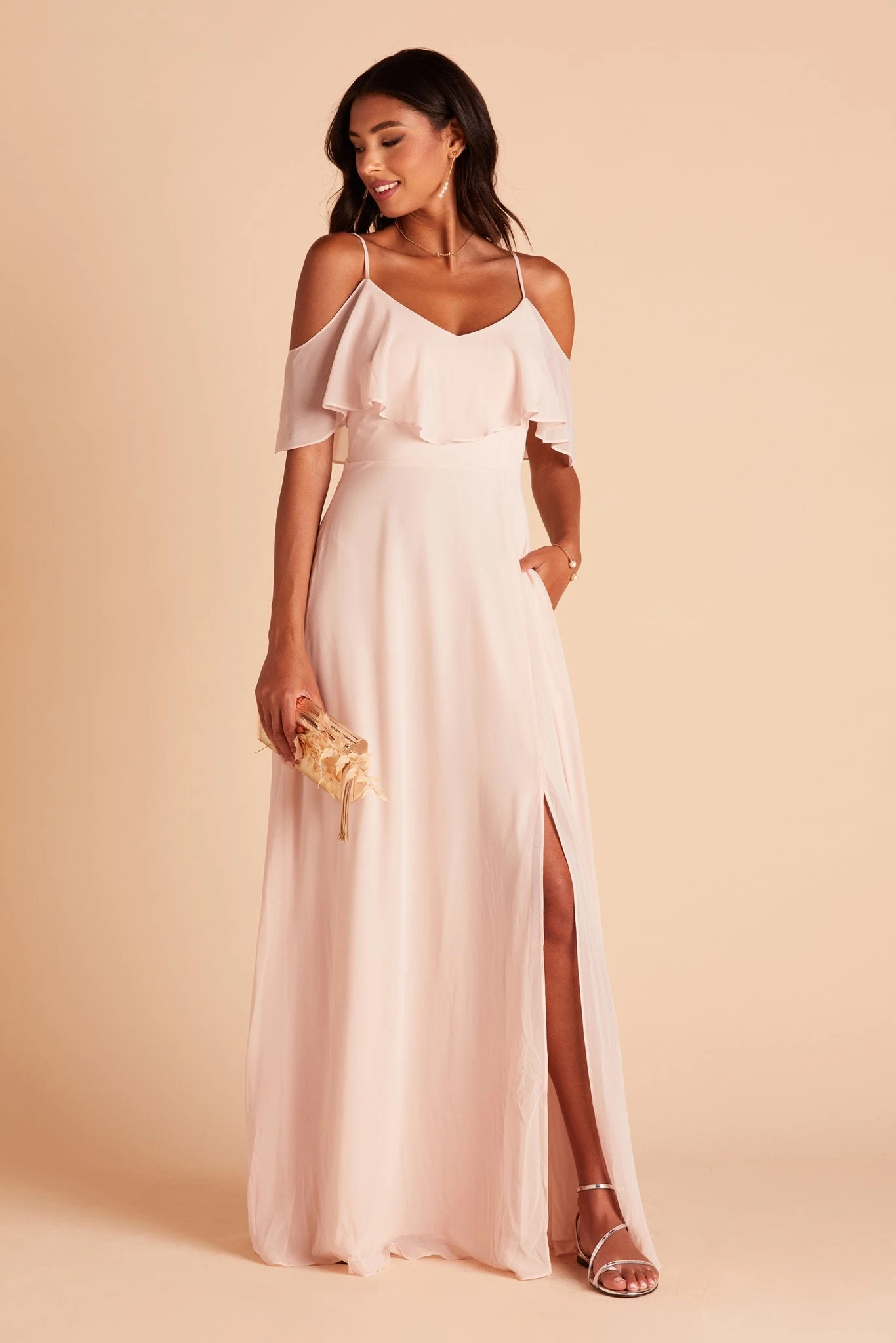 Jane Convertible Dress - Pale Blush 13 Jane Convertible Dress - Pale Blush - Image 11