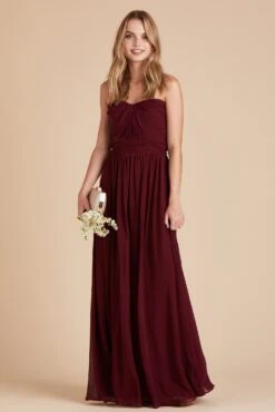 Chicky Convertible Dress - Cabernet