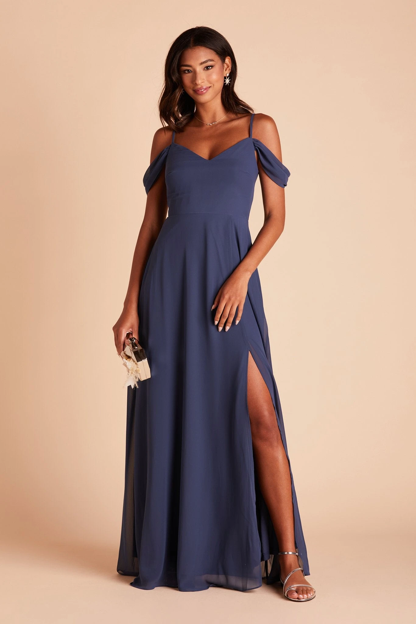 Devin Convertible Dress - Slate Blue 3 Devin Convertible Dress - Slate Blue