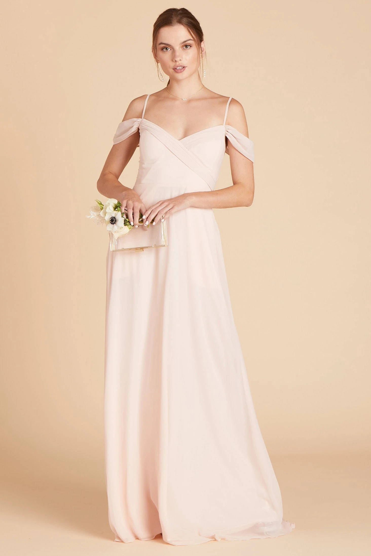 Spence Convertible Dress - Pale Blush 12 Spence Convertible Dress - Pale Blush - Image 10