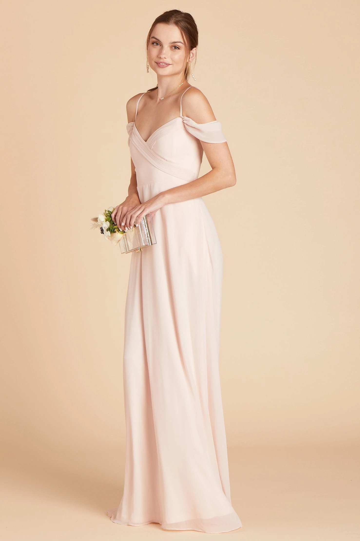 Spence Convertible Dress - Pale Blush 15 Spence Convertible Dress - Pale Blush - Image 13