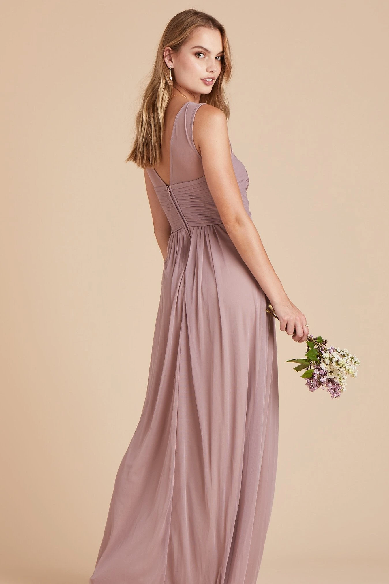 Ryan Dress - Mauve 7 Ryan Dress - Mauve - Image 5