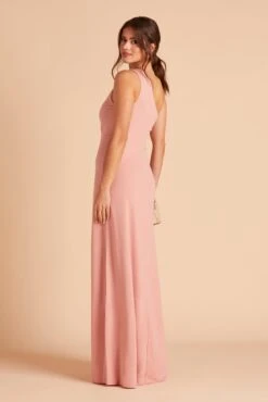 Kira Crepe Dress - Dusty Rose 23 Kira Crepe Dress - Dusty Rose -Cheap Plush Attire Store BIAA13 1