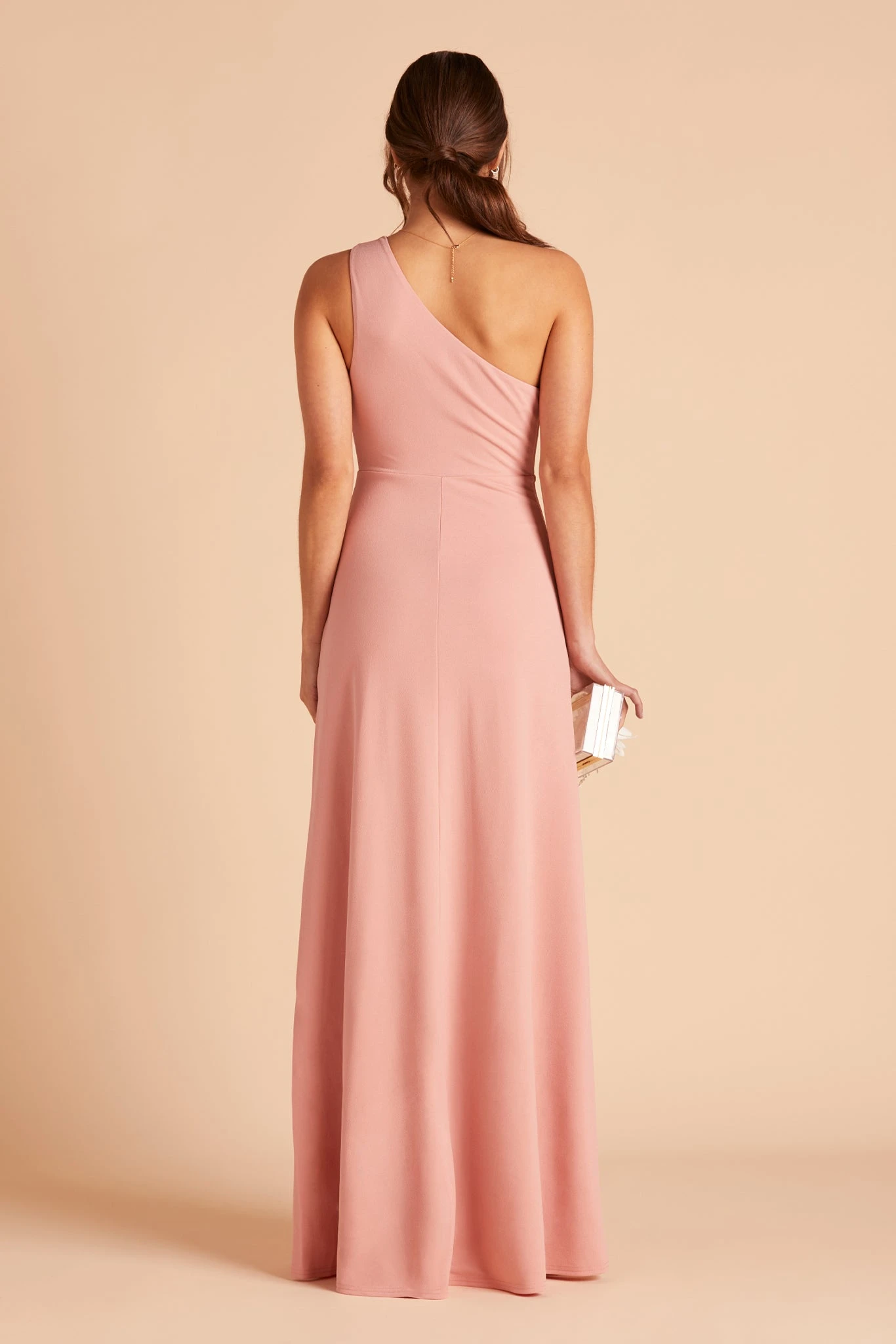 Kira Crepe Dress - Dusty Rose 11 Kira Crepe Dress - Dusty Rose - Image 9