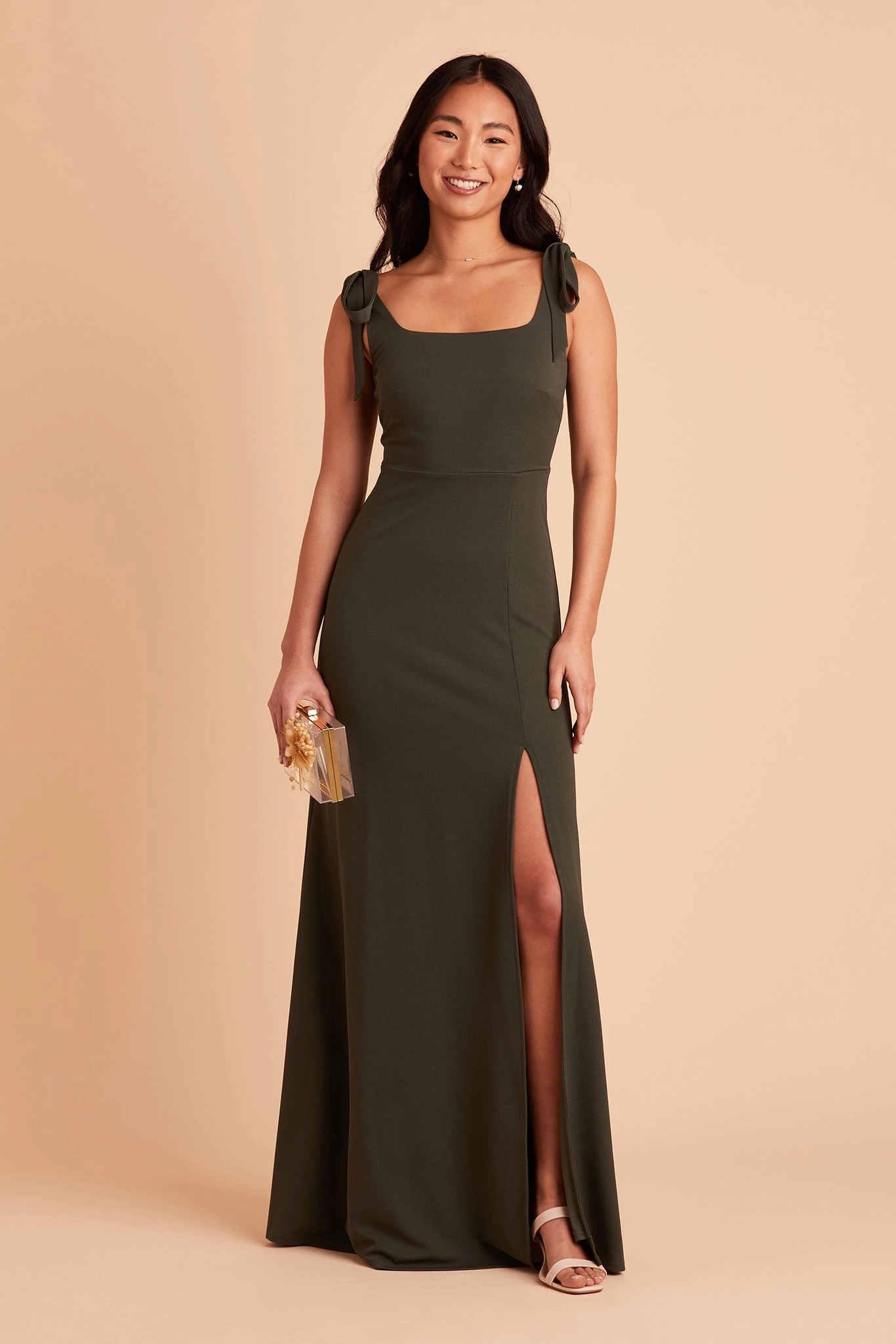 Alex Convertible Dress - Olive 3 Alex Convertible Dress - Olive