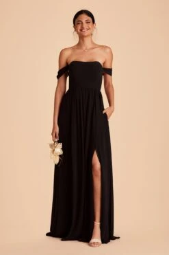 August Convertible Dress - Black 23 August Convertible Dress - Black -Cheap Plush Attire Store BIRDY GREY AUGUST CONVERTIBLE BRIDESMAID DRESS BLACK 03