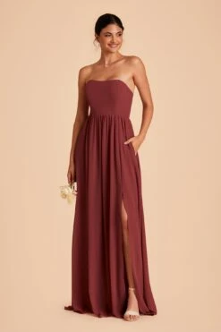 August Convertible Dress - Rosewood 18 August Convertible Dress - Rosewood -Cheap Plush Attire Store BIRDY GREY AUGUST CONVERTIBLE BRIDESMAID DRESS ROSEWOOD 03