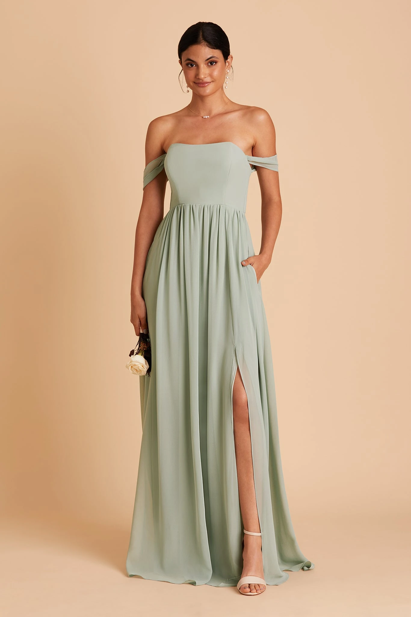 August Convertible Dress - Sage 10 August Convertible Dress - Sage - Image 8