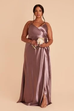 Cindy Shiny Satin Dress - Dark Mauve 20 Cindy Shiny Satin Dress - Dark Mauve -Cheap Plush Attire Store BIRDY GREY CINDY PLUS SIZE SATIN BRIDESMAID DRESS DARK MAUVE 02 401ce158 f633 4935 9172 135aa8089225