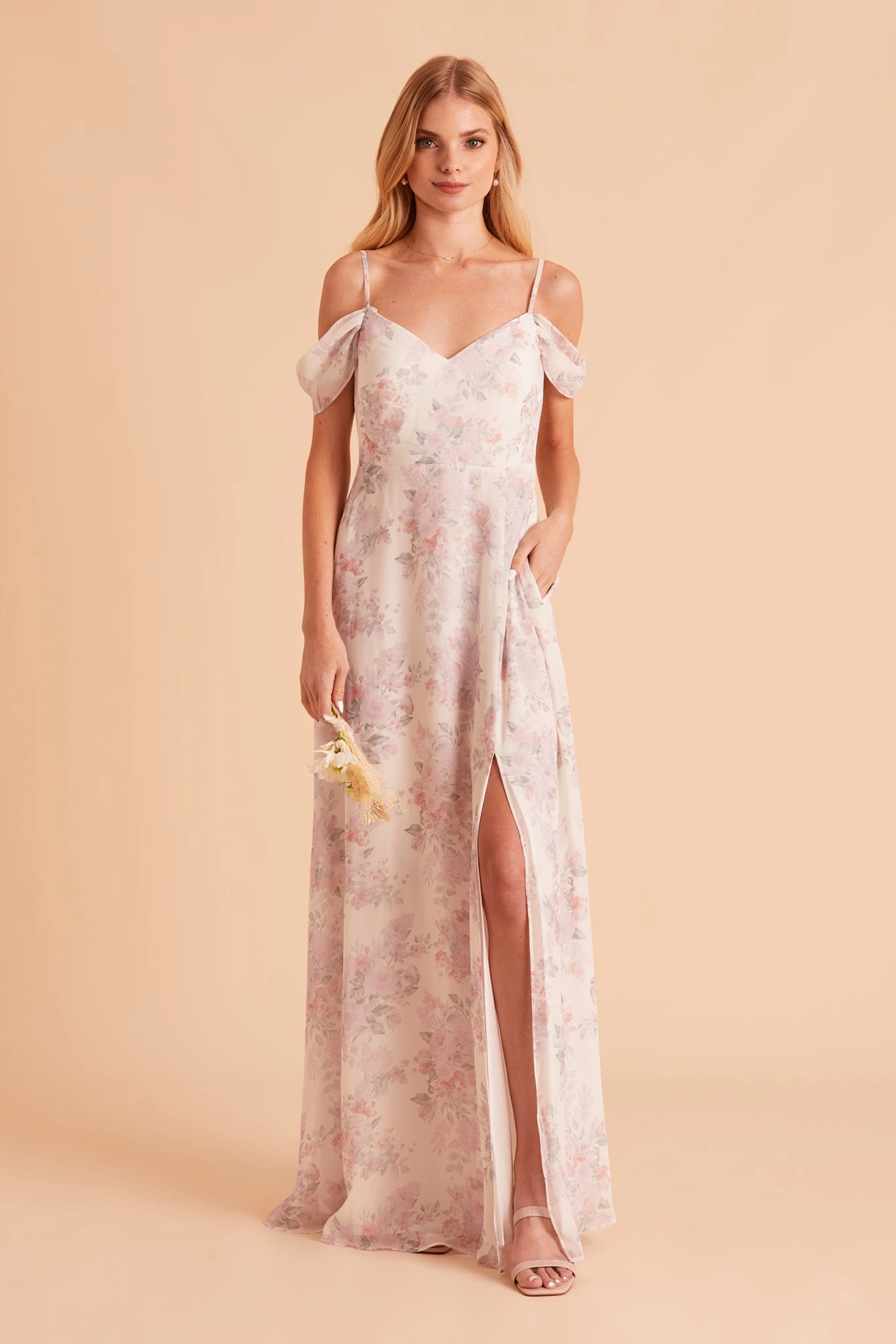 Devin Convertible Dress - Blush Bouquet 3 Devin Convertible Dress - Blush Bouquet