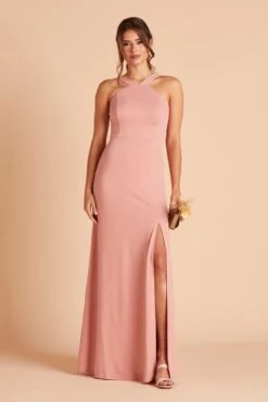 Gene Dress - Dusty Rose 19 Gene Dress - Dusty Rose -Cheap Plush Attire Store BIRDY GREY GENE BRIDESMAID DRESS DUSTY ROSE 02