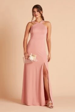 Gene Dress - Dusty Rose 20 Gene Dress - Dusty Rose -Cheap Plush Attire Store BIRDY GREY GENE BRIDESMAID DRESS DUSTY ROSE 03