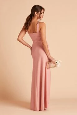 Gene Dress - Dusty Rose 17 Gene Dress - Dusty Rose -Cheap Plush Attire Store BIRDY GREY GENE BRIDESMAID DRESS DUSTY ROSE 06