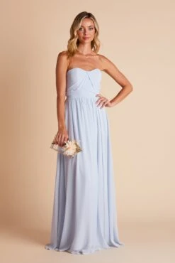 Grace Convertible Dress - Ice Blue -Cheap Plush Attire Store BIRDY GREY GRACE CONVERTIBLE BRIDESMAID DRESS ICE BLUE 01