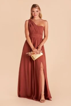 Grace Convertible Dress - Spice 24 Grace Convertible Dress - Spice -Cheap Plush Attire Store BIRDY GREY GRACE CONVERTIBLE SLIT BRIDESMAID DRESS SPICE 07