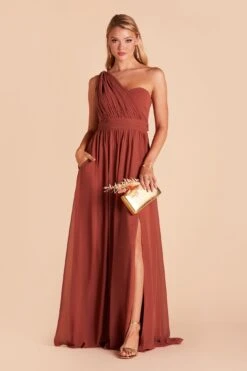 Grace Convertible Dress - Spice 28 Grace Convertible Dress - Spice -Cheap Plush Attire Store BIRDY GREY GRACE CONVERTIBLE SLIT BRIDESMAID DRESS SPICE 08