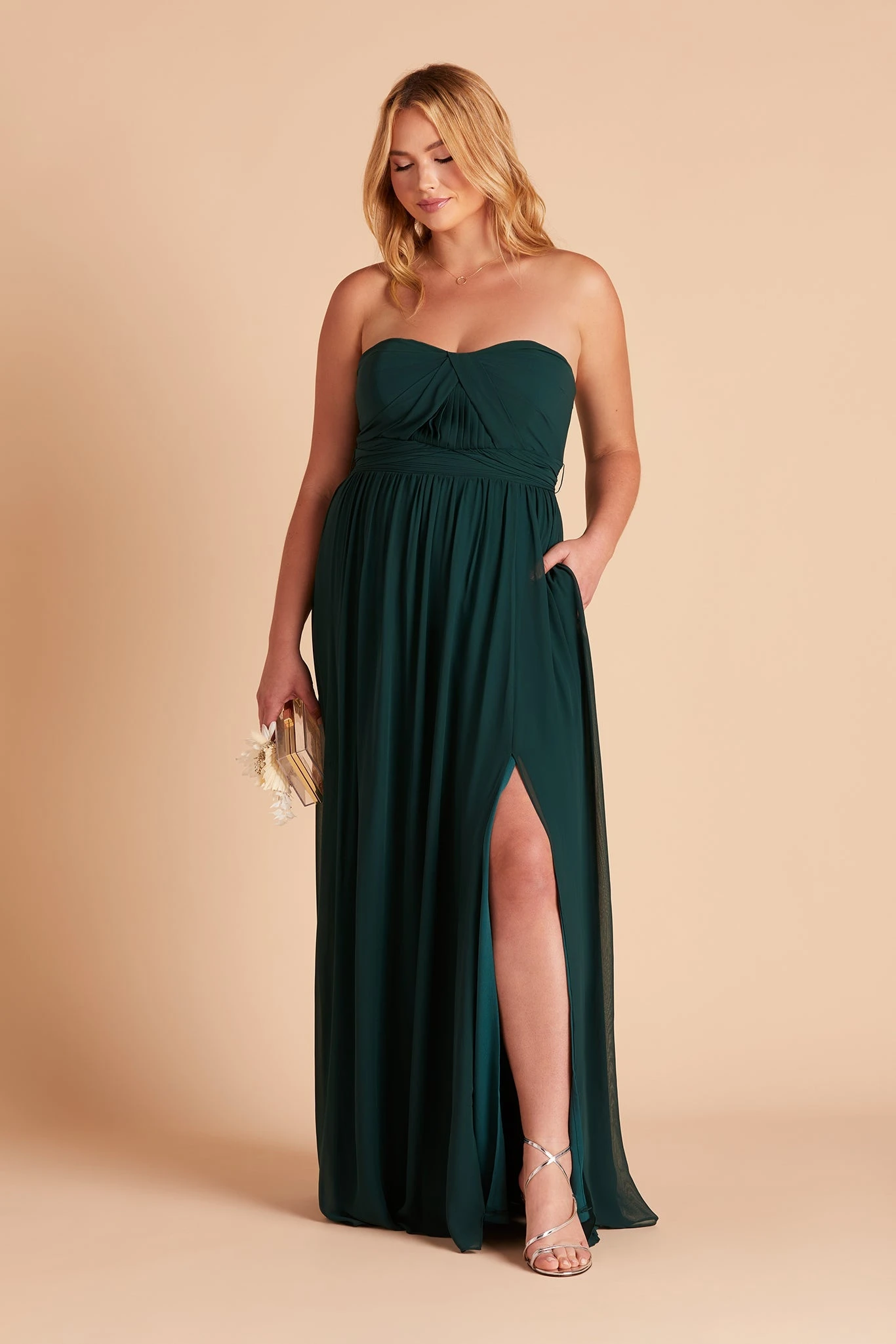 Grace Convertible Dress - Emerald 18 Grace Convertible Dress - Emerald - Image 16