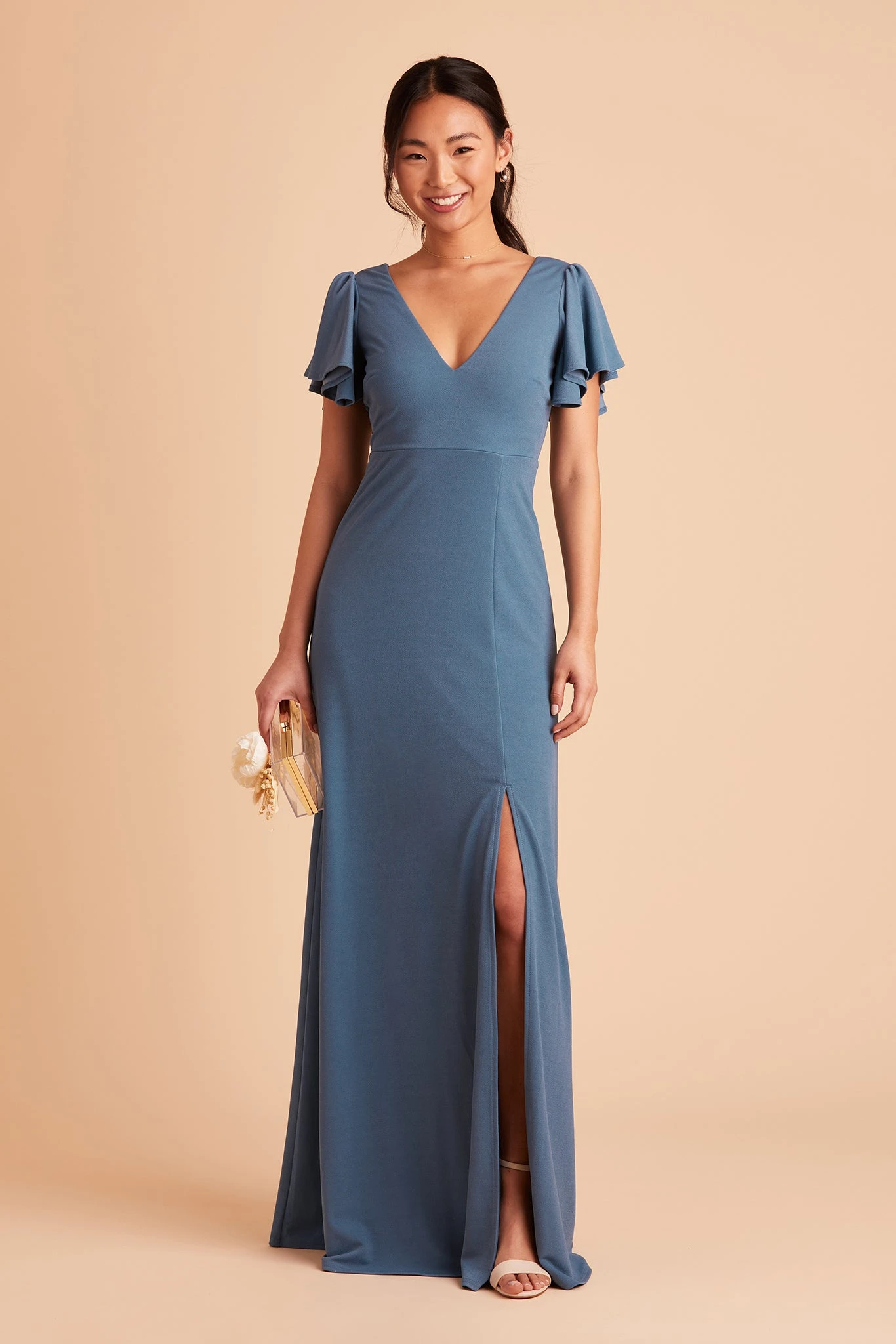 Hannah Crepe Dress - Twilight 5 Hannah Crepe Dress - Twilight - Image 3