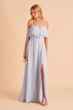 Jane Convertible Dress - Dusty Blue Floret 21 Jane Convertible Dress - Dusty Blue Floret -Cheap Plush Attire Store BIRDY GREY JANE CONVERTIBLE BRIDESMAID DRESS DUSTY BLUE FLORET 06