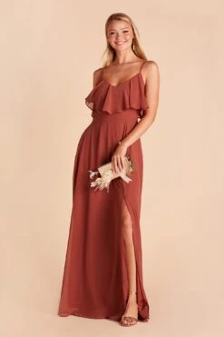 Jane Convertible Dress - Spice 27 Jane Convertible Dress - Spice -Cheap Plush Attire Store BIRDY GREY JANE CONVERTIBLE SLIT BRIDESMAID DRESS SPICE 06