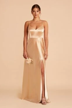 Jay Shiny Satin Dress - Gold 15 Jay Shiny Satin Dress - Gold -Cheap Plush Attire Store BIRDY GREY JAY BRIDESMAID DRESS GOLD 02 88a9372a 4047 42e3 a0fc 362b37dc6ed7