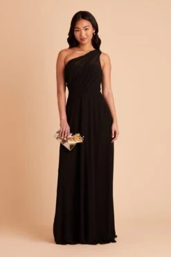 Kira Dress - Black -Cheap Plush Attire Store BIRDY GREY KIRA BRIDESMAID DRESS BLACK 05