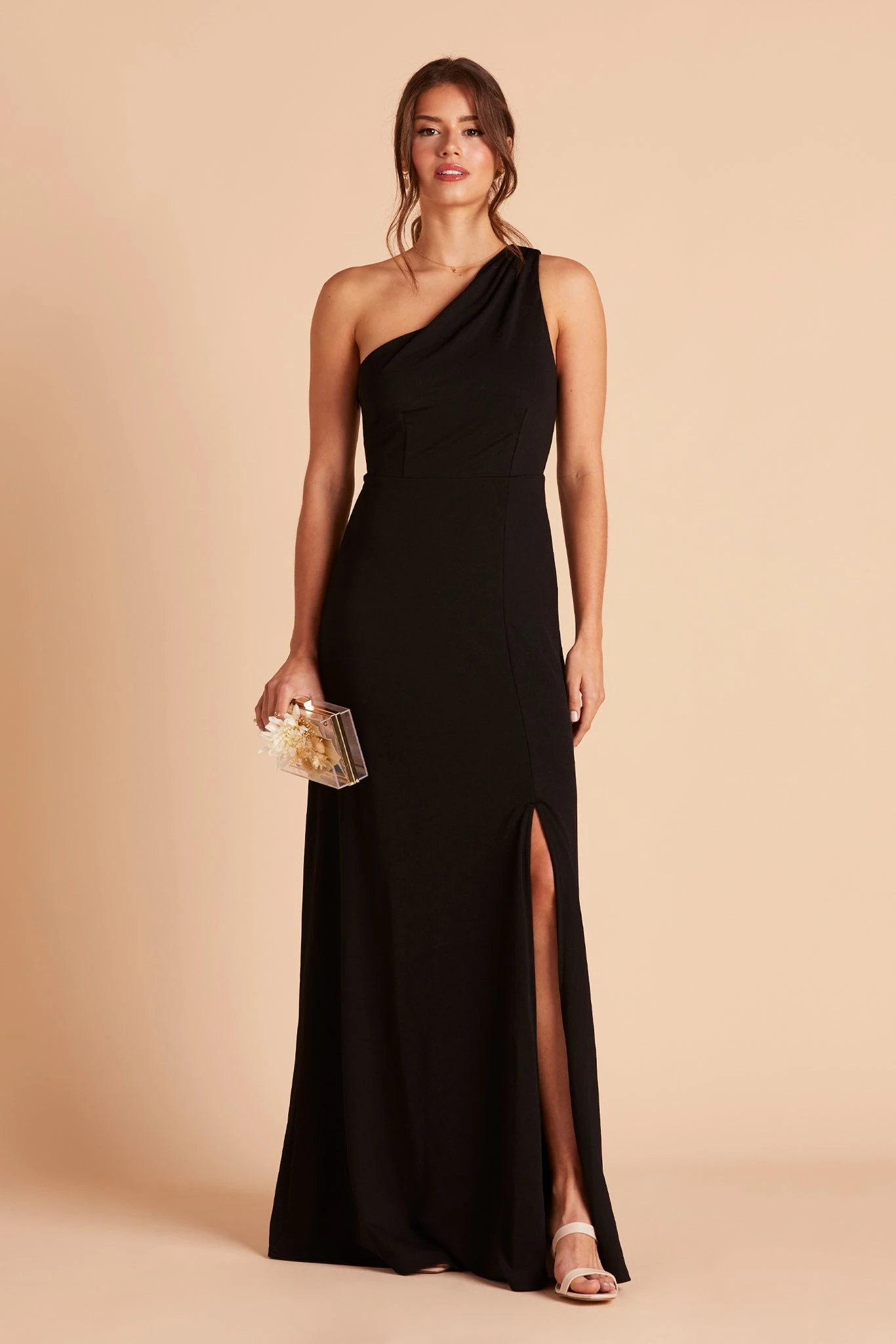 Kira Crepe Dress - Black 7 Kira Crepe Dress - Black - Image 5