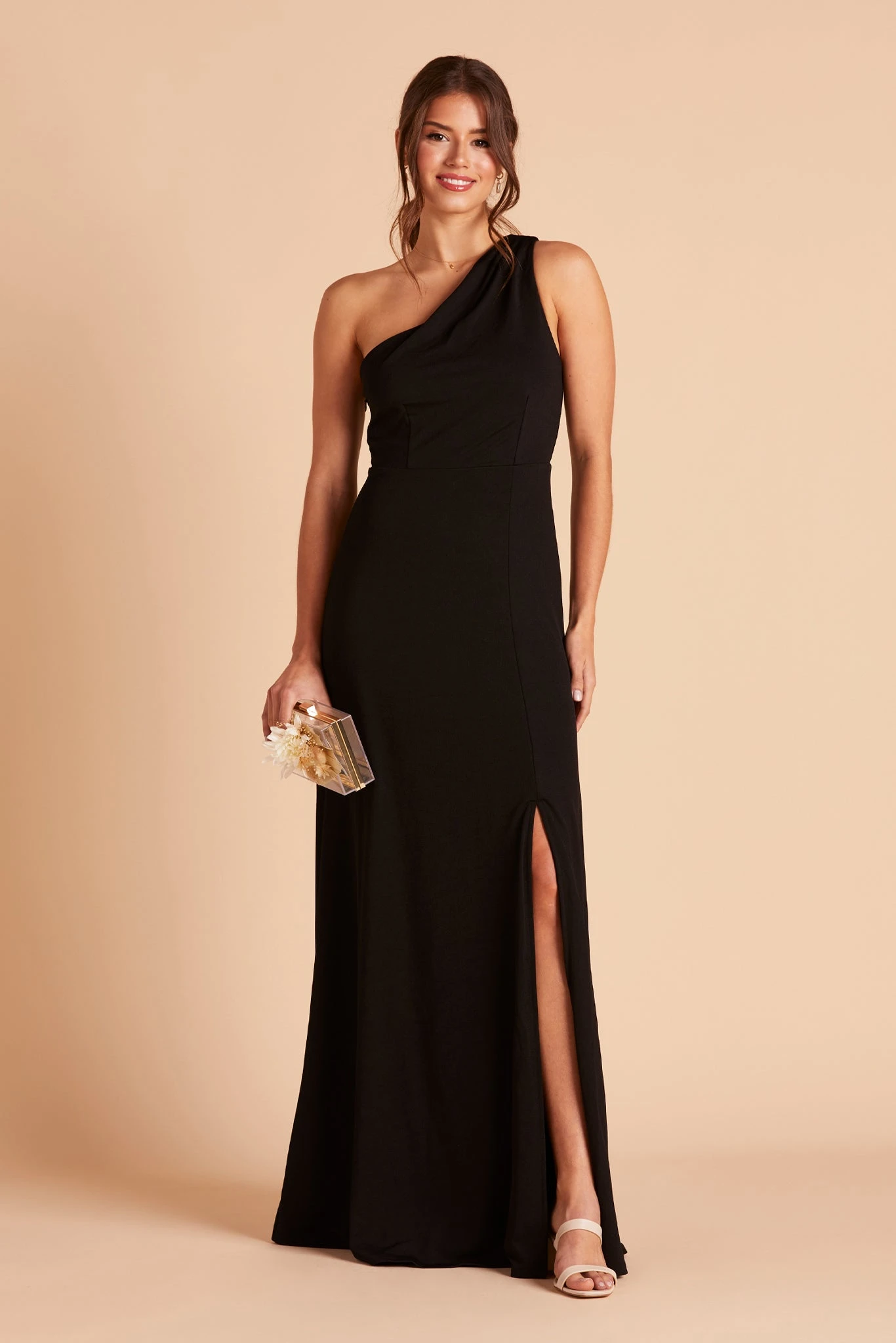Kira Crepe Dress - Black 5 Kira Crepe Dress - Black - Image 3