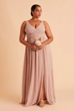 Laurie Empire Dress - Taupe -Cheap Plush Attire Store BIRDY GREY LAURIE MATERNITY BRIDESMAID DRESS TAUPE 05 16ae1d37 7d99 405c b2b5 51dd31644a4e