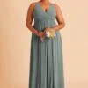 Laurie Empire Dress - Sea Glass -Cheap Plush Attire Store BIRDY GREY LAURIE PLUS SIZE MATERNITY BRIDESMAID DRESS SEA GLASS 03 11500bd9 839d 40a0 902d eb74d79c380c