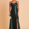 Lisa Long Shiny Satin Dress - Emerald 1 Lisa Long Shiny Satin Dress - Emerald -Cheap Plush Attire Store BIRDY GREY LISA BRIDESMAID DRESS EMERALD 03 81a713b5 49fb 46ef b02f 2eba337797ba