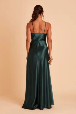 Lisa Long Shiny Satin Dress - Emerald 21 Lisa Long Shiny Satin Dress - Emerald -Cheap Plush Attire Store BIRDY GREY LISA BRIDESMAID DRESS EMERALD 05 31e8d932 f3d6 486c ae13 401b633a7436